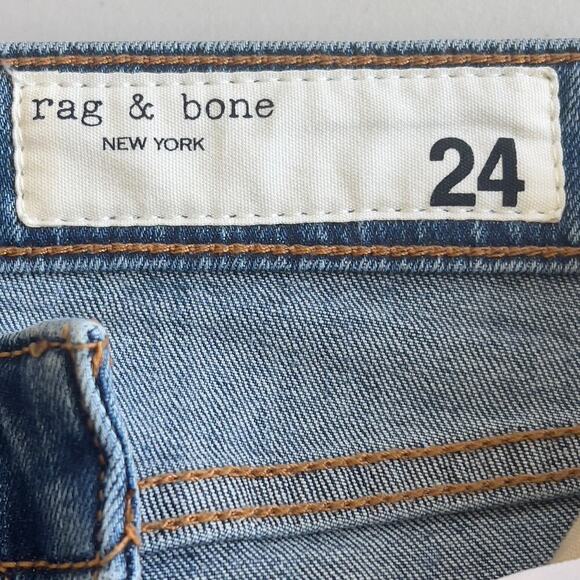 RAG & BONE CATE MID RISE ANKLE SKINNY JEANS IN PISMO NWT WOMEN'S SIZE 24 - Picture 9 of 16